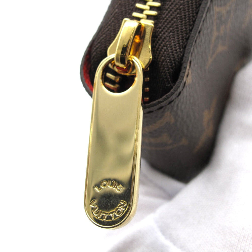 LOUIS VUITTON ルイ・ヴィトン ジッピーウォレット モノグラム コクリコ M41896 ラウンドファスナー 長財布 PVC レザー 未使用品
