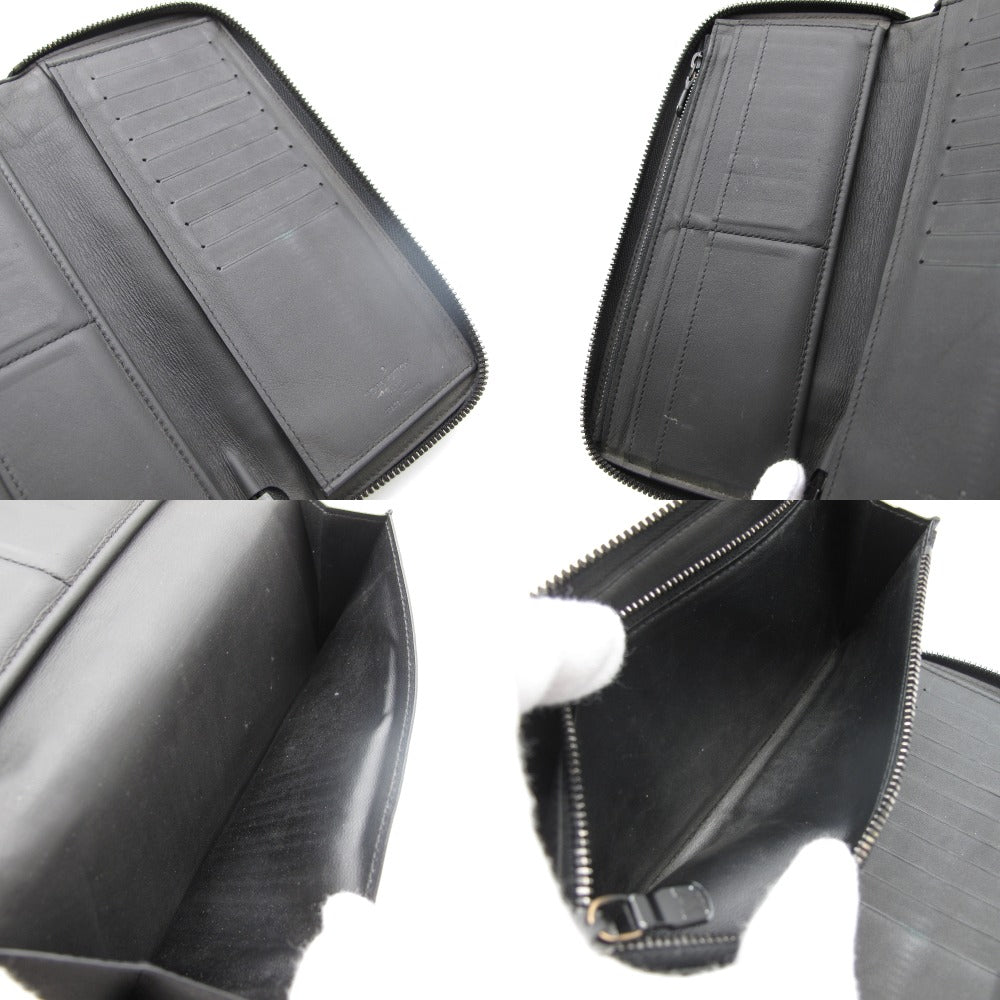 LOUIS VUITTON ルイ・ヴィトン ジッピーウォレット ヴェルティカル モノグラム シャドウ M62902 ラウンドファスナー 長財布 レザー ブラック メンズ
