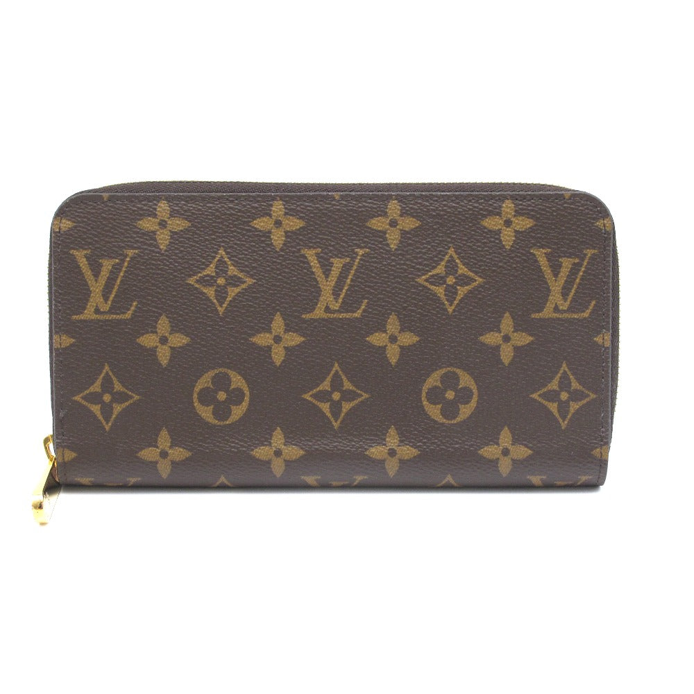 LOUIS VUITTON ルイ・ヴィトン ジッピーウォレット モノグラム ローズバレリーヌ M41894 ラウンドファスナー長財布 PVC レザー ブラウン ピンク 未使用品