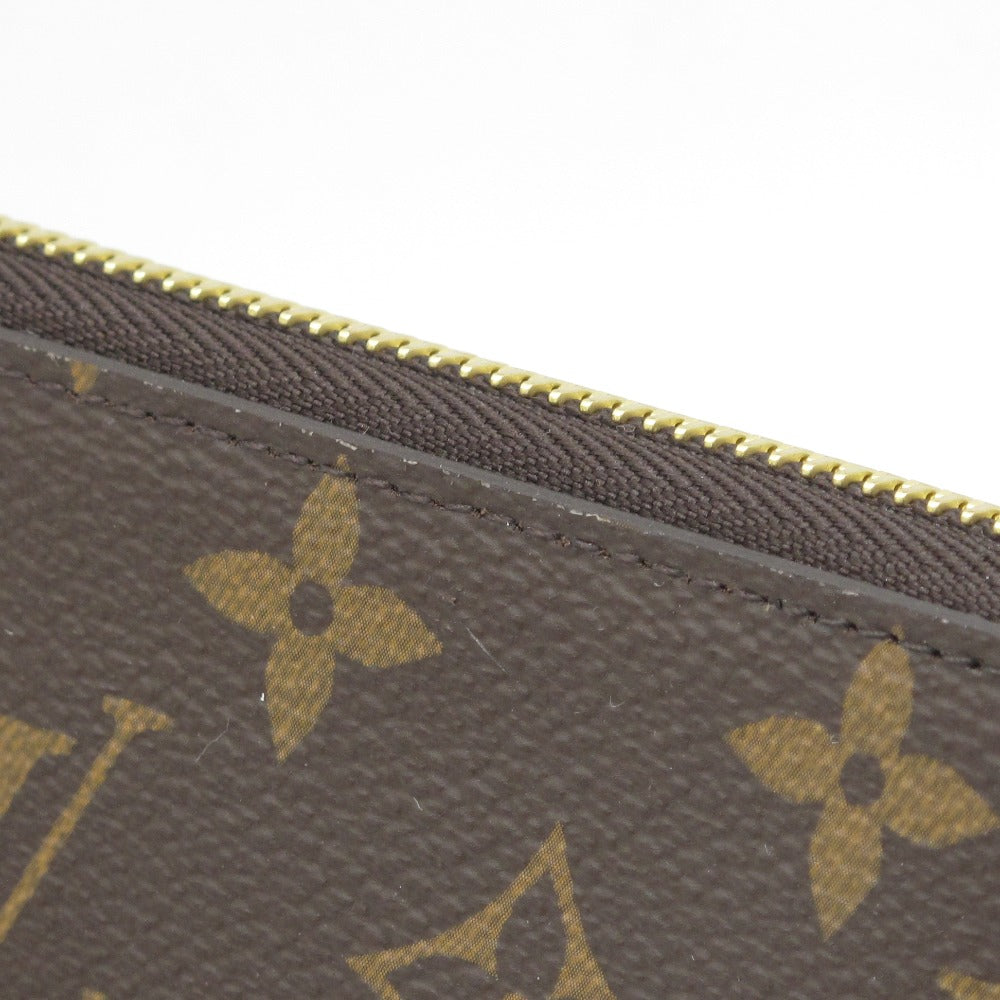 LOUIS VUITTON ルイ・ヴィトン ジッピーウォレット モノグラム ローズバレリーヌ M41894 ラウンドファスナー長財布 PVC レザー ブラウン ピンク 未使用品