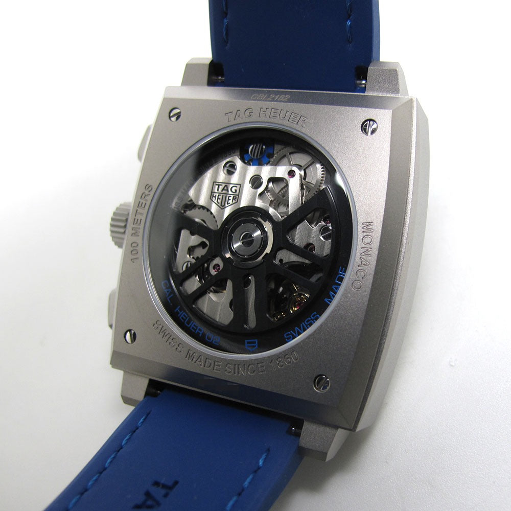 TAG HEUER タグホイヤー 腕時計 モナコ キャリバー ホイヤー02 クロノグラフ CBL2182.FT6235 自動巻き MONACO 未使用品