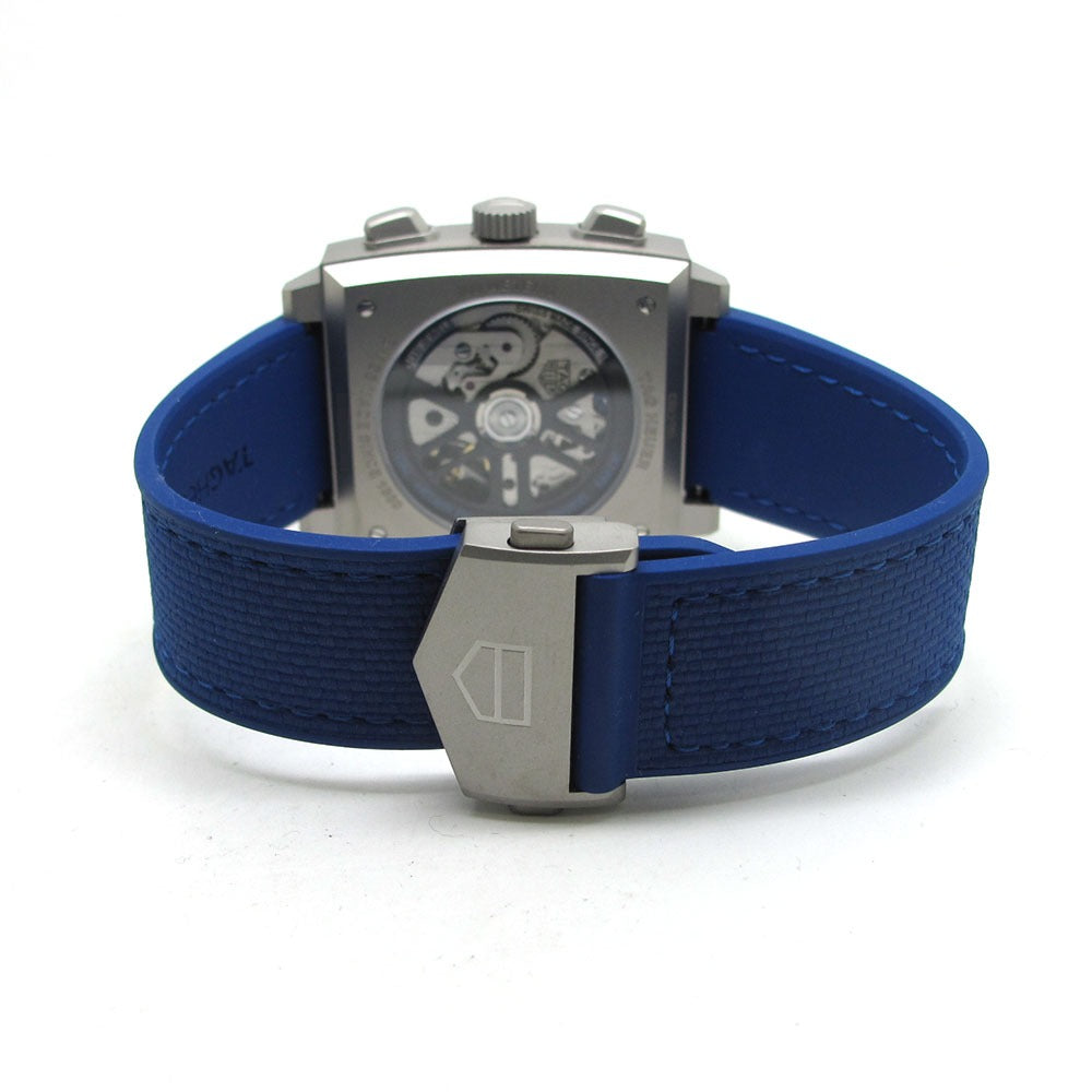 TAG HEUER タグホイヤー 腕時計 モナコ キャリバー ホイヤー02 クロノグラフ CBL2182.FT6235 自動巻き MONACO 未使用品
