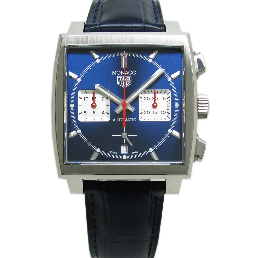 TAG HEUER タグホイヤー 腕時計 モナコ キャリバー ホイヤー02 CBL2111.FC6453 ブルー文字盤 クロノグラフ 自動巻き MONACO 未使用品