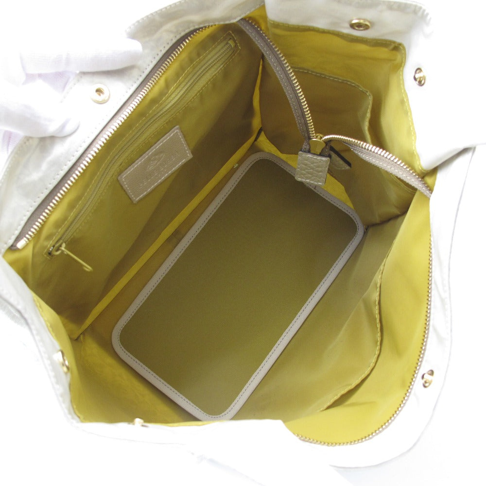 PELLE BORSA ペレボルサ AlivePearl アライブパール ショルダーバッグ トートバッグ 6308 シャンパンゴールド M コーティングキャンバス レザー レディース
