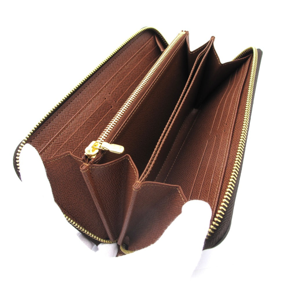 LOUIS VUITTON ルイ・ヴィトン ジッピーウォレット モノグラム ブラウン M42616 ラウンドファスナー 長財布 PVC レザー レディース メンズ 美品