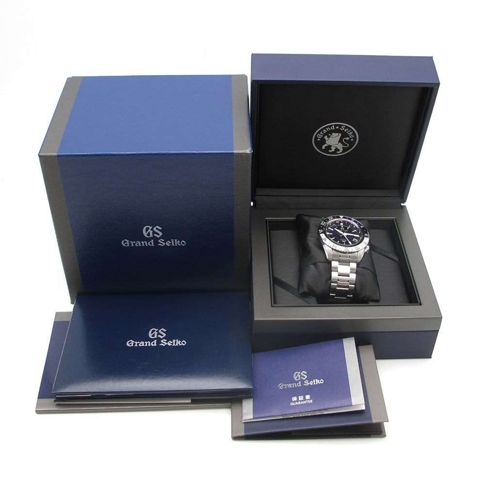 SEIKO Grand Seiko グランドセイコー 腕時計 メカニカル ハイビート36000 GMT SBGJ237 9S86-00K0 自動巻き