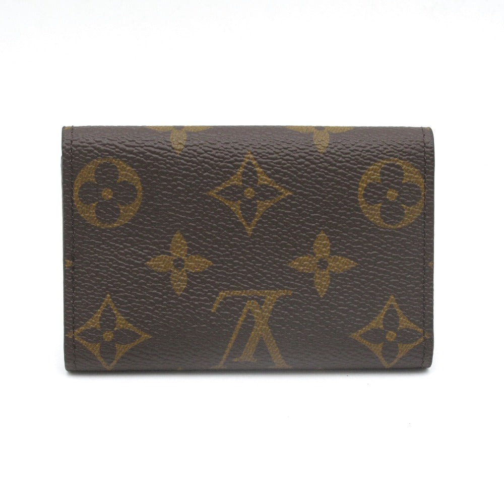 LOUIS VUITTON ルイ・ヴィトン ミュルティクレ6 モノグラム M63630 6連 キーケース PVC レザー ブラウン 未使用品
