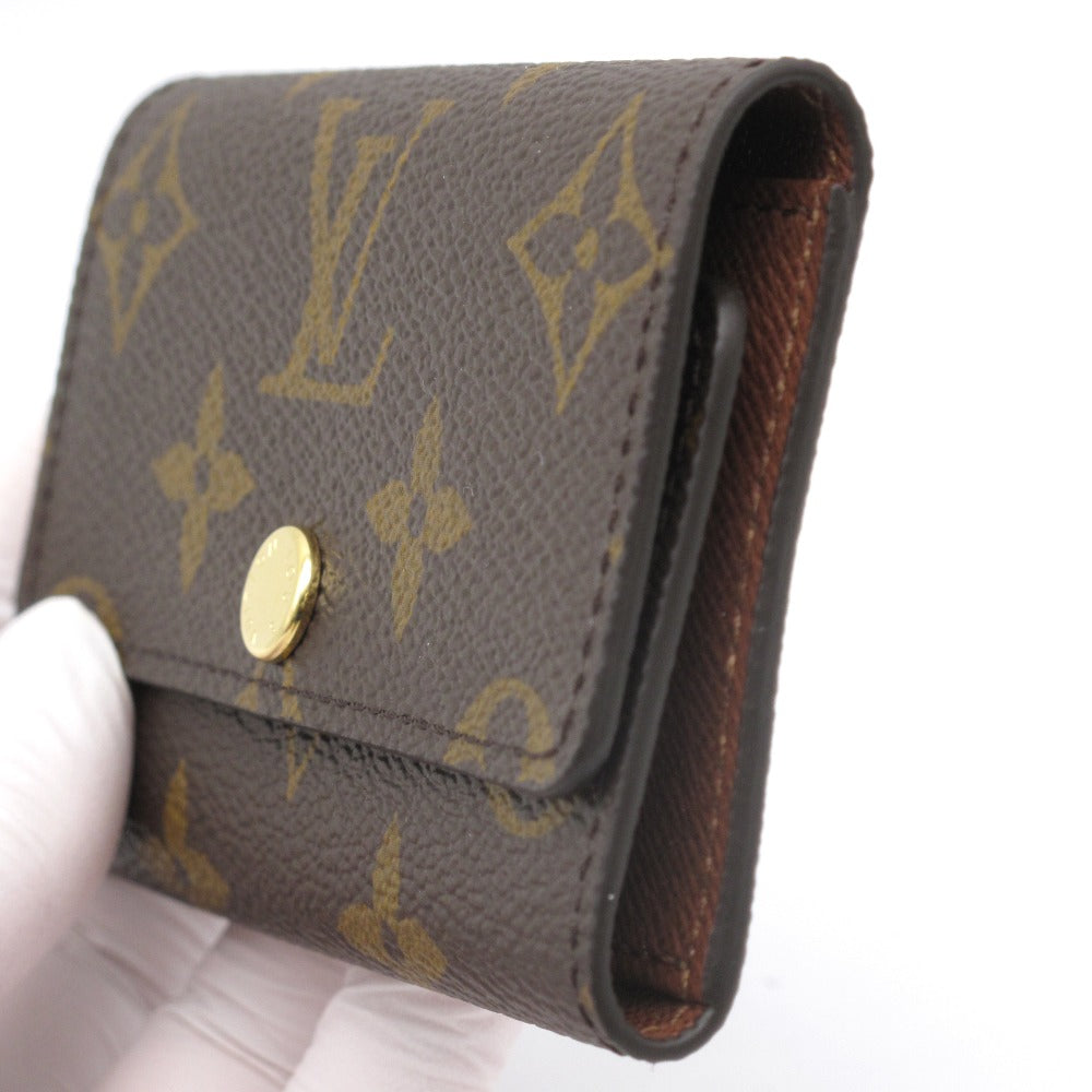 LOUIS VUITTON ルイ・ヴィトン ミュルティクレ6 モノグラム M63630 6連 キーケース PVC レザー ブラウン 未使用品
