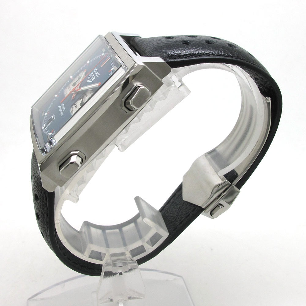 TAG HEUER タグホイヤー 腕時計 モナコ キャリーバー11 CAW211P.FC6356 ブルー 自動巻き MONACO 美品