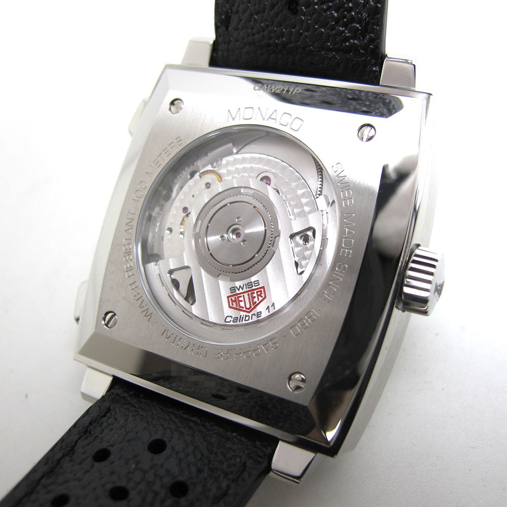 TAG HEUER タグホイヤー 腕時計 モナコ キャリーバー11 CAW211P.FC6356 ブルー 自動巻き MONACO 美品