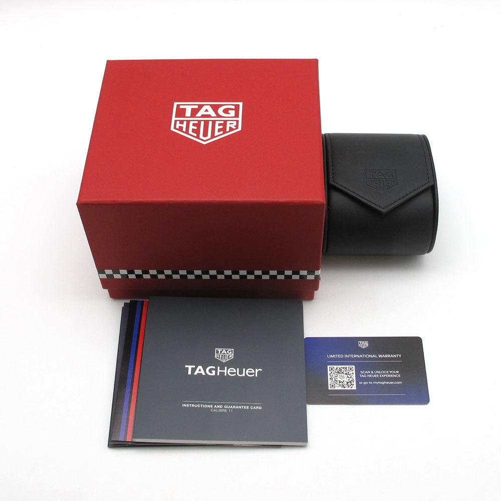 TAG HEUER タグホイヤー 腕時計 モナコ キャリーバー11 CAW211P.FC6356 ブルー 自動巻き MONACO 美品