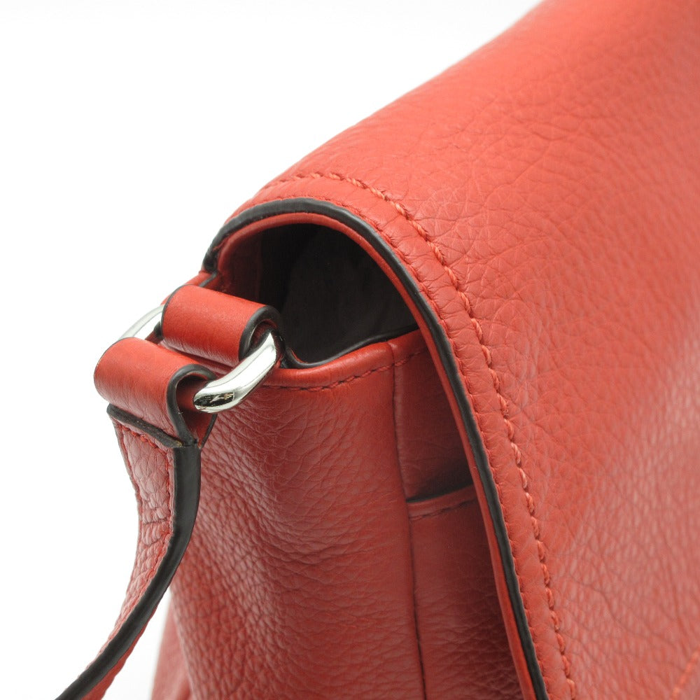 COACH コーチ ショルダーバッグ クロスボディ 斜め掛け ポシェット ターンロック レザー レッド F23663 レディース