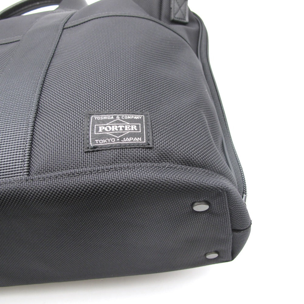 PORTER ポーター 吉田カバン STAGE ステージ 2WAYブリーフケース L ブラック 620-07572 書類かばん ビジネスバッグ ショルダーバッグ メンズ 美品