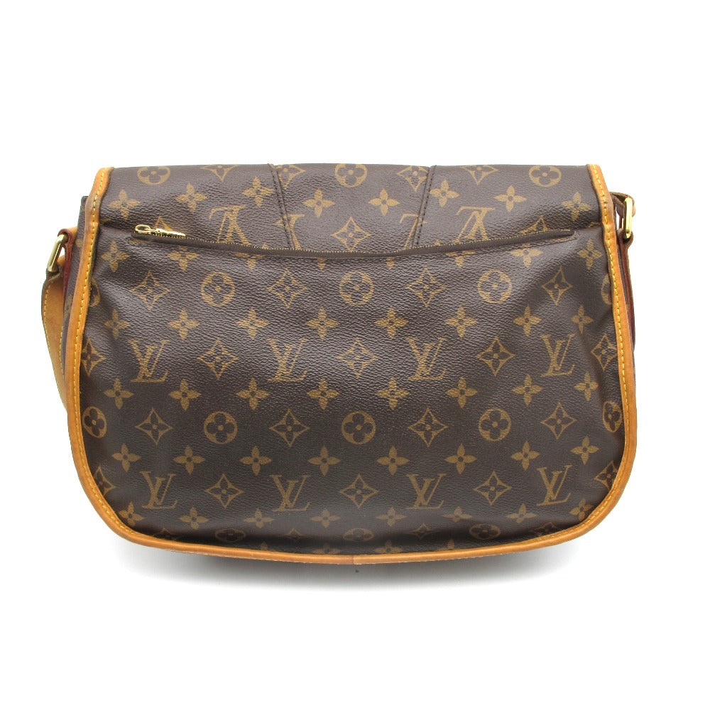 LOUIS VUITTON ルイ・ヴィトン メニルモンタンMM モノグラム M40473 ショルダーバッグ クロスボディ 斜め掛け PVC レザー ブラウン レディース