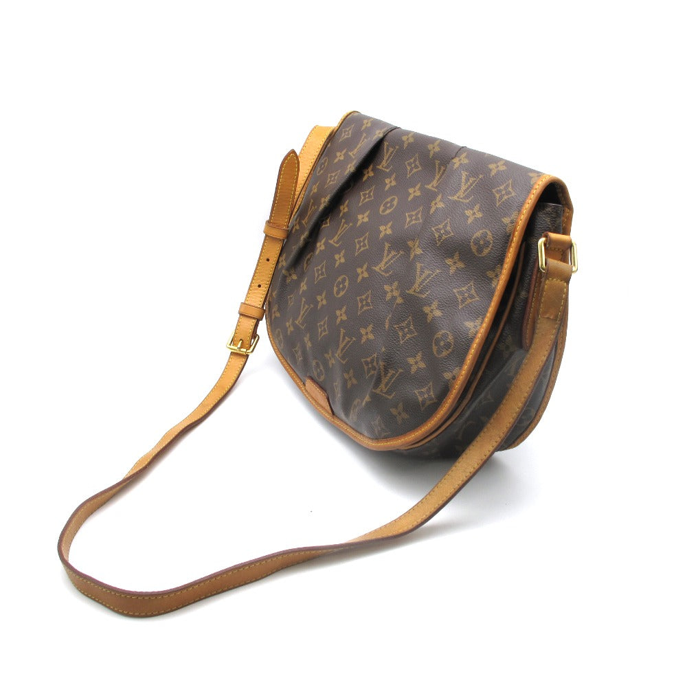 LOUIS VUITTON ルイ・ヴィトン メニルモンタンMM モノグラム M40473 ショルダーバッグ クロスボディ 斜め掛け PVC レザー ブラウン レディース