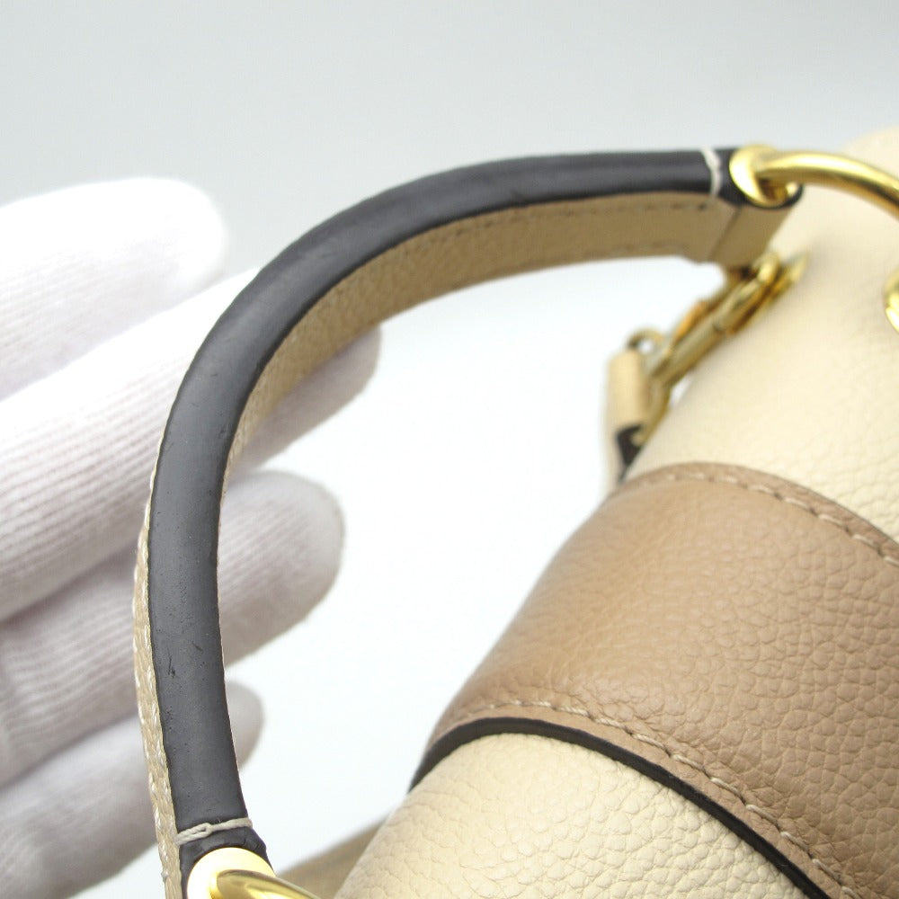 LOUIS VUITTON ルイ・ヴィトン クラプトン バックパック ダミエ クレーム N42259 リュック ハンドバッグ ショルダーバッグ 3WAY レザー レディース