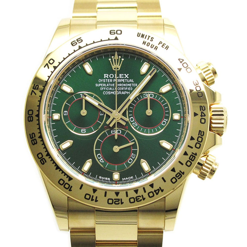 ROLEX ロレックス 腕時計 コスモグラフ デイトナ Ref.116508 ランダム番 グリーンダイアル 自動巻き DAYTONA 未使用品