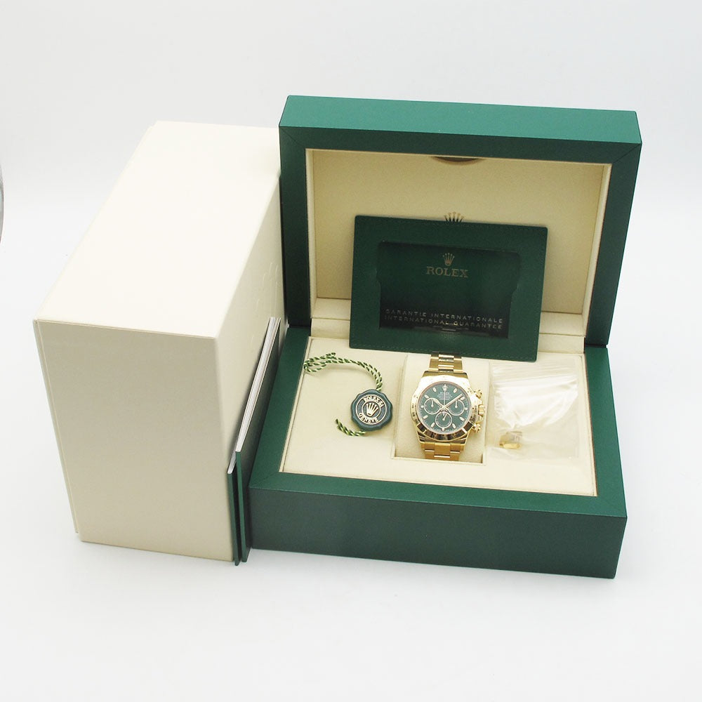 ROLEX ロレックス 腕時計 コスモグラフ デイトナ Ref.116508 ランダム番 グリーンダイアル 自動巻き DAYTONA 未使用品