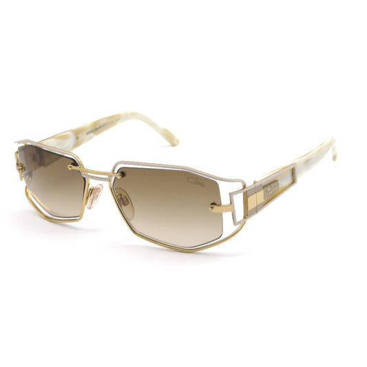 CAZAL カザール サングラス スクエア フロート UVカット 920-002 ホワイト ゴールド ブラウン 55 16 130 眼鏡 アイウェア メンズ レディース