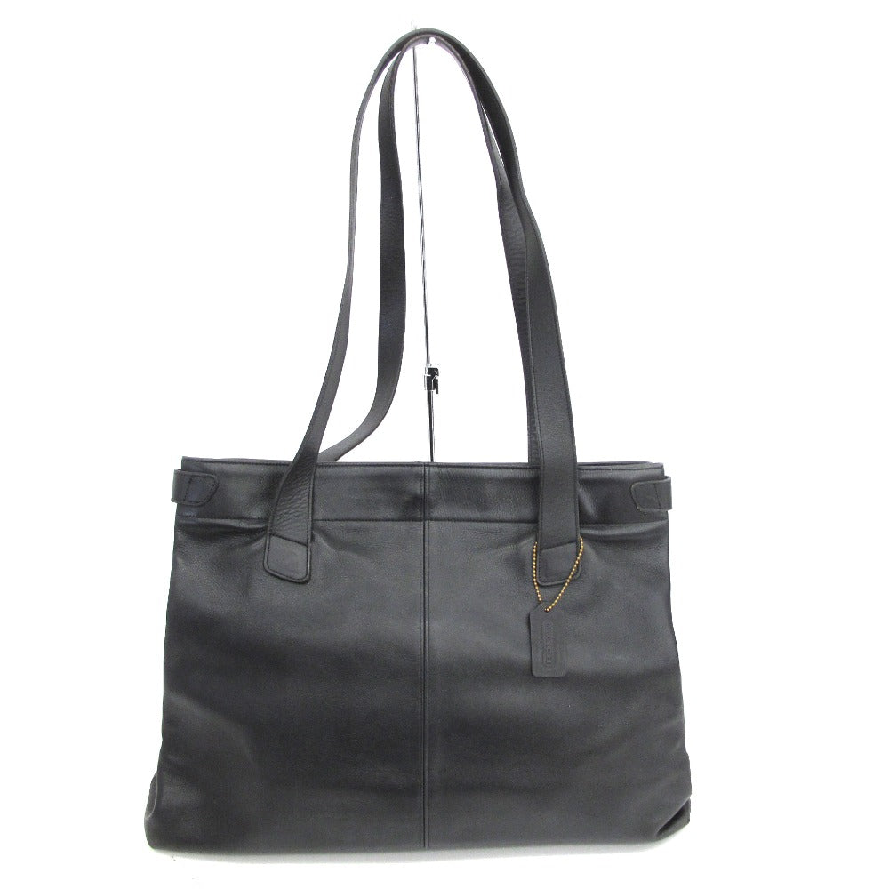 COACH コーチ オールドコーチ トートバッグ ショルダーバッグ 0495-224 グローブ レザー 革 ブラック レディース メンズ