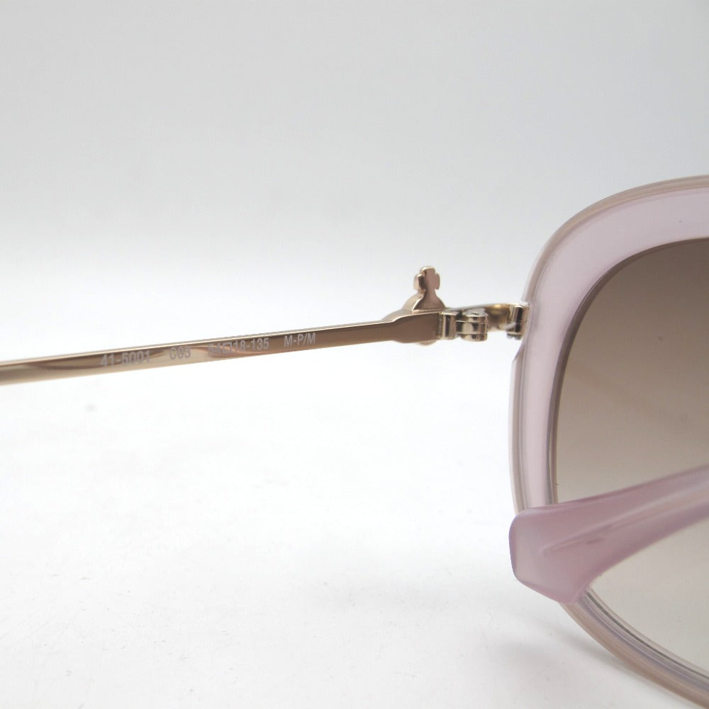 Vivienne Westwood ヴィヴィアン・ウエストウッド サングラス メガネフレーム プラスチック クリアピンク 54-18-135 ケース付き アイウェア 41-5001 未使用品