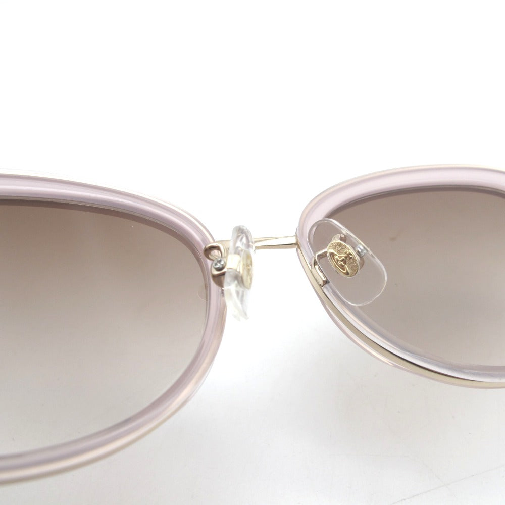 Vivienne Westwood ヴィヴィアン・ウエストウッド サングラス メガネフレーム プラスチック クリアピンク 54-18-135 ケース付き アイウェア 41-5001 未使用品
