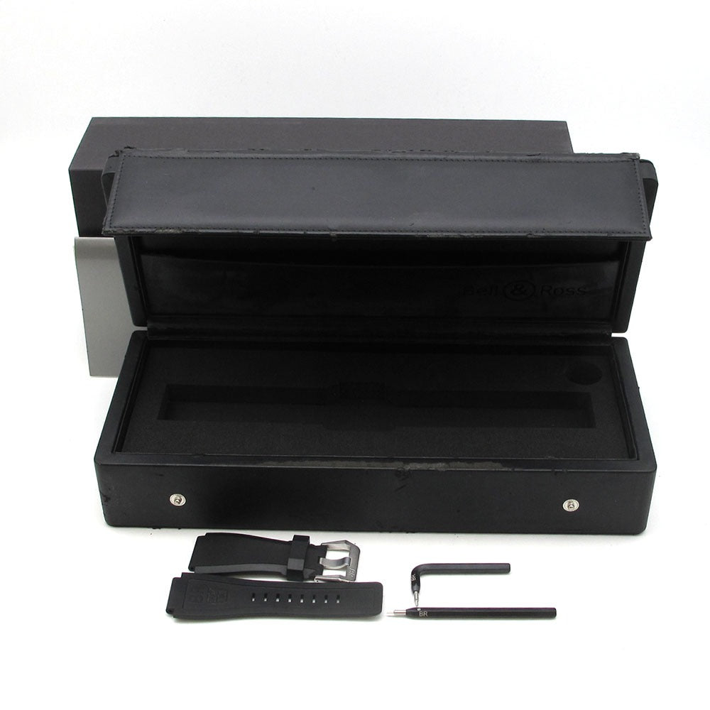 Bell&Ross ベル&ロス 腕時計 BR03-92 BR03-92B-R 黒文字盤 自動巻き