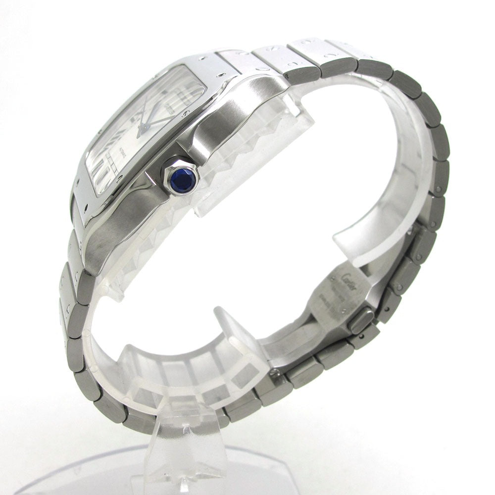 CARTIER カルティエ 腕時計 サントス ドゥ カルティエ LM WSSA0018 シルバー 自動巻き SANTOS