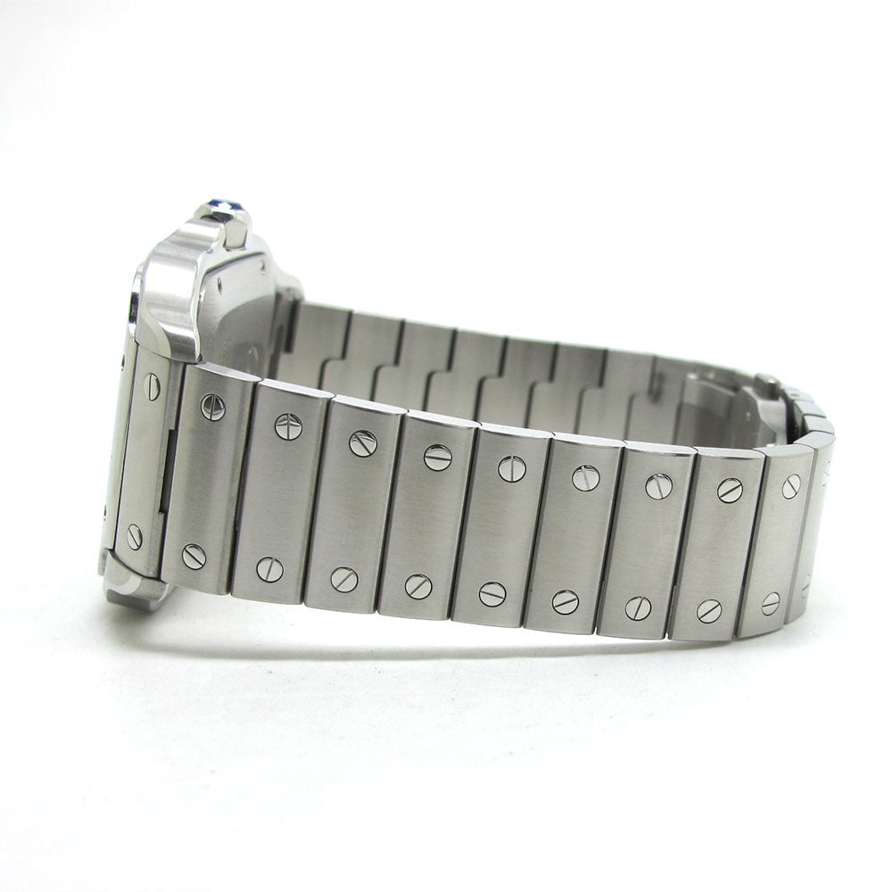 CARTIER カルティエ 腕時計 サントス ドゥ カルティエ LM WSSA0018 シルバー 自動巻き SANTOS