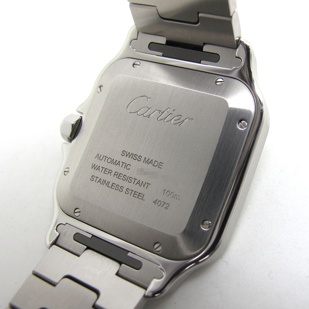 CARTIER カルティエ 腕時計 サントス ドゥ カルティエ LM WSSA0018 シルバー 自動巻き SANTOS