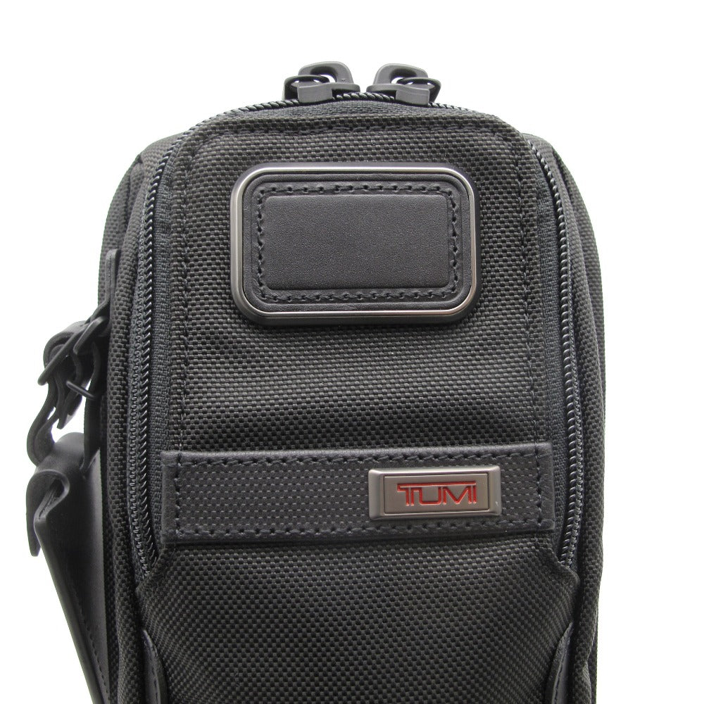 TUMI トゥミ ALPHA コンパクト スリング ボディバッグ クロスボディ ショルダーバッグ 142398-1041 ナイロン ブラック メンズ