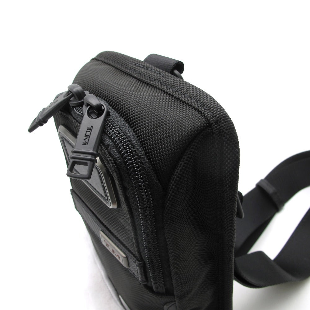 TUMI トゥミ ALPHA コンパクト スリング ボディバッグ クロスボディ ショルダーバッグ 142398-1041 ナイロン ブラック メンズ