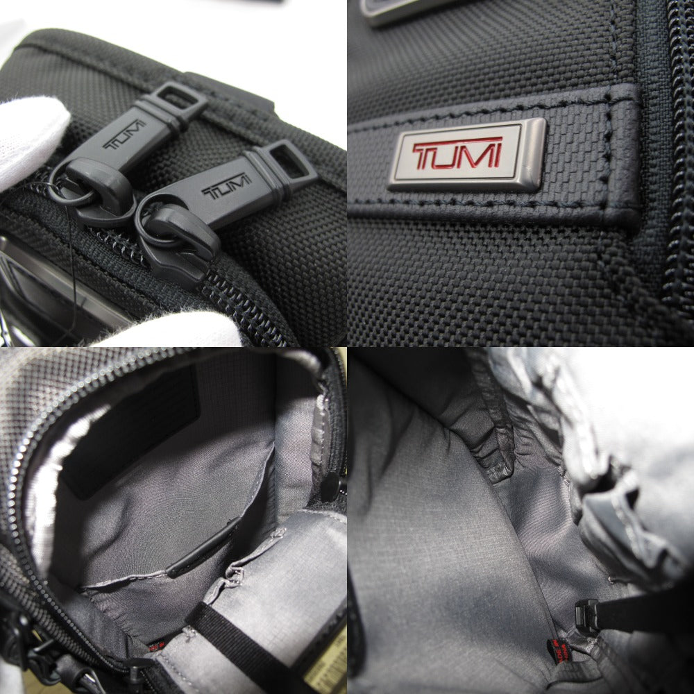 TUMI トゥミ ALPHA コンパクト スリング ボディバッグ クロスボディ ショルダーバッグ 142398-1041 ナイロン ブラック メンズ