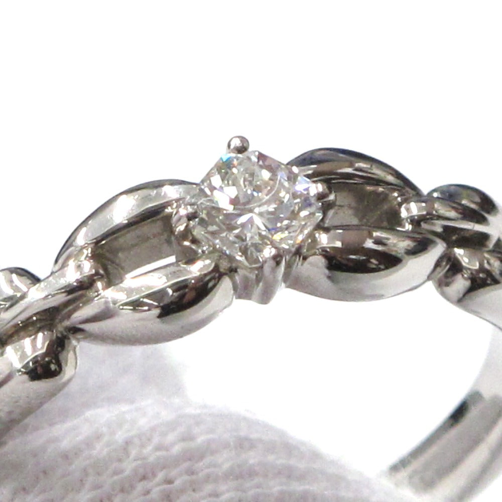 Pt950 リング 指輪 プラチナ 一粒 1P ダイヤモンド 0.23ct 約6.0g 14号 ジュエリー アクセサリー レディース