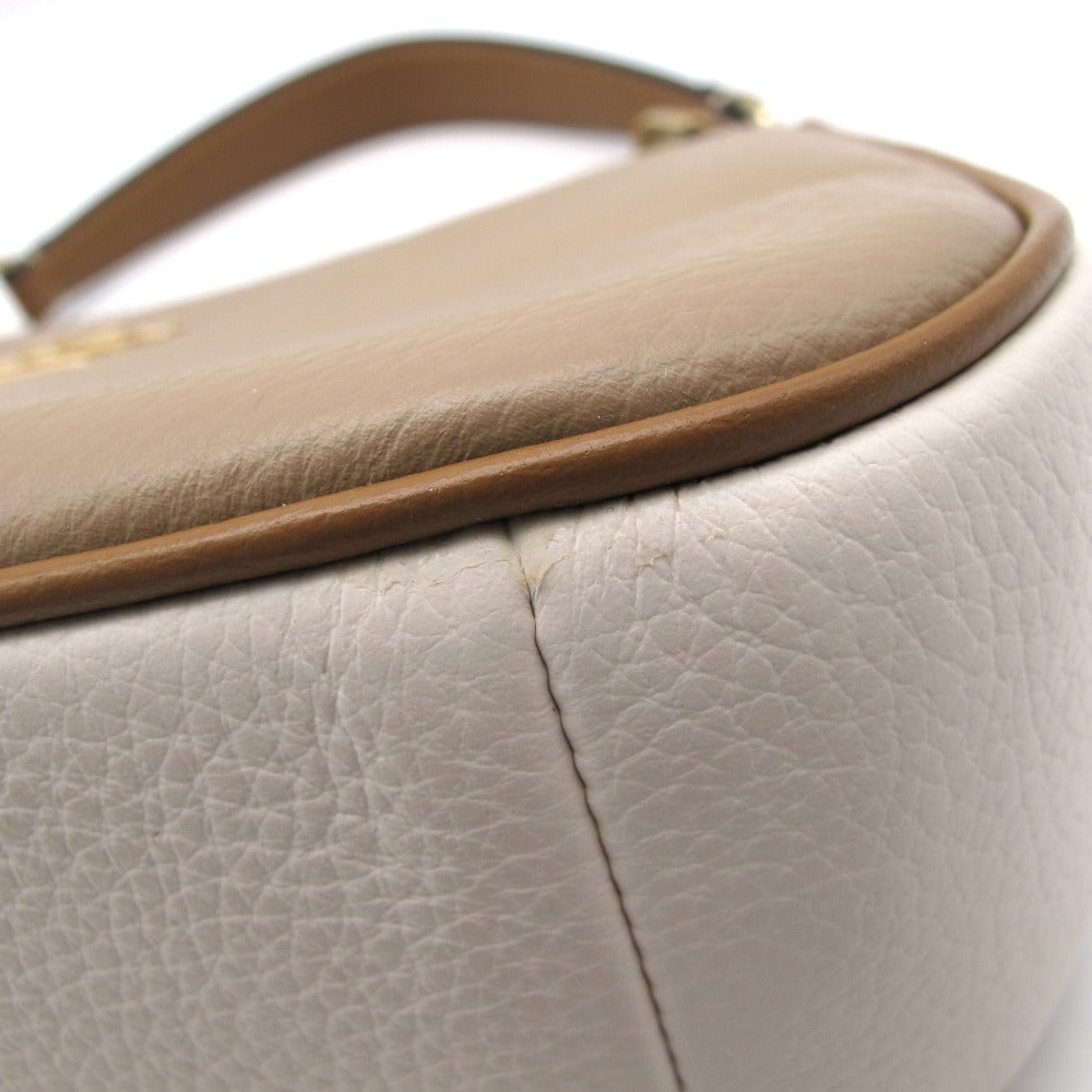 COACH コーチ テリ 2WAYショルダーバッグ カラーブロック ベージュマルチ CA173 クロスボディ 斜め掛け ポシェット レザー レディース