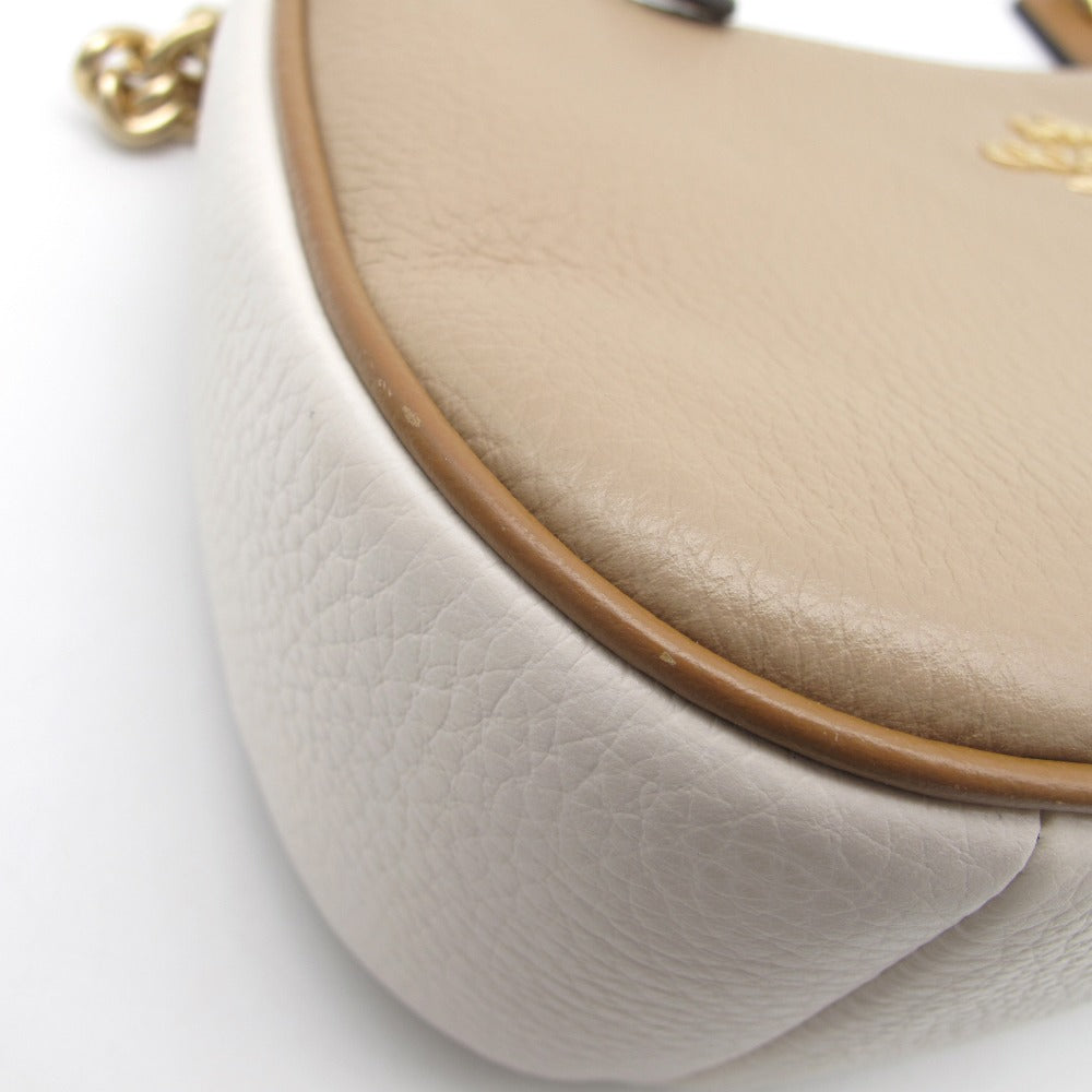 COACH コーチ テリ 2WAYショルダーバッグ カラーブロック ベージュマルチ CA173 クロスボディ 斜め掛け ポシェット レザー レディース