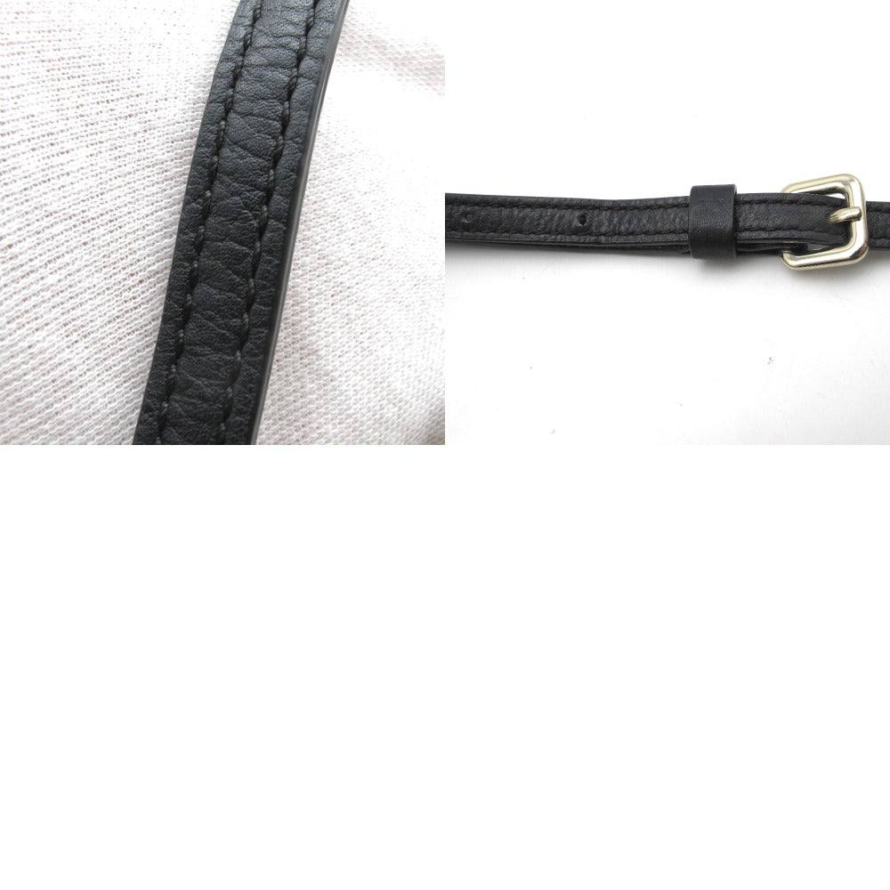 Kate Spade ケイトスペード ショルダーバッグ 斜め掛け クロスボディ ブラック レザー リボン レディース