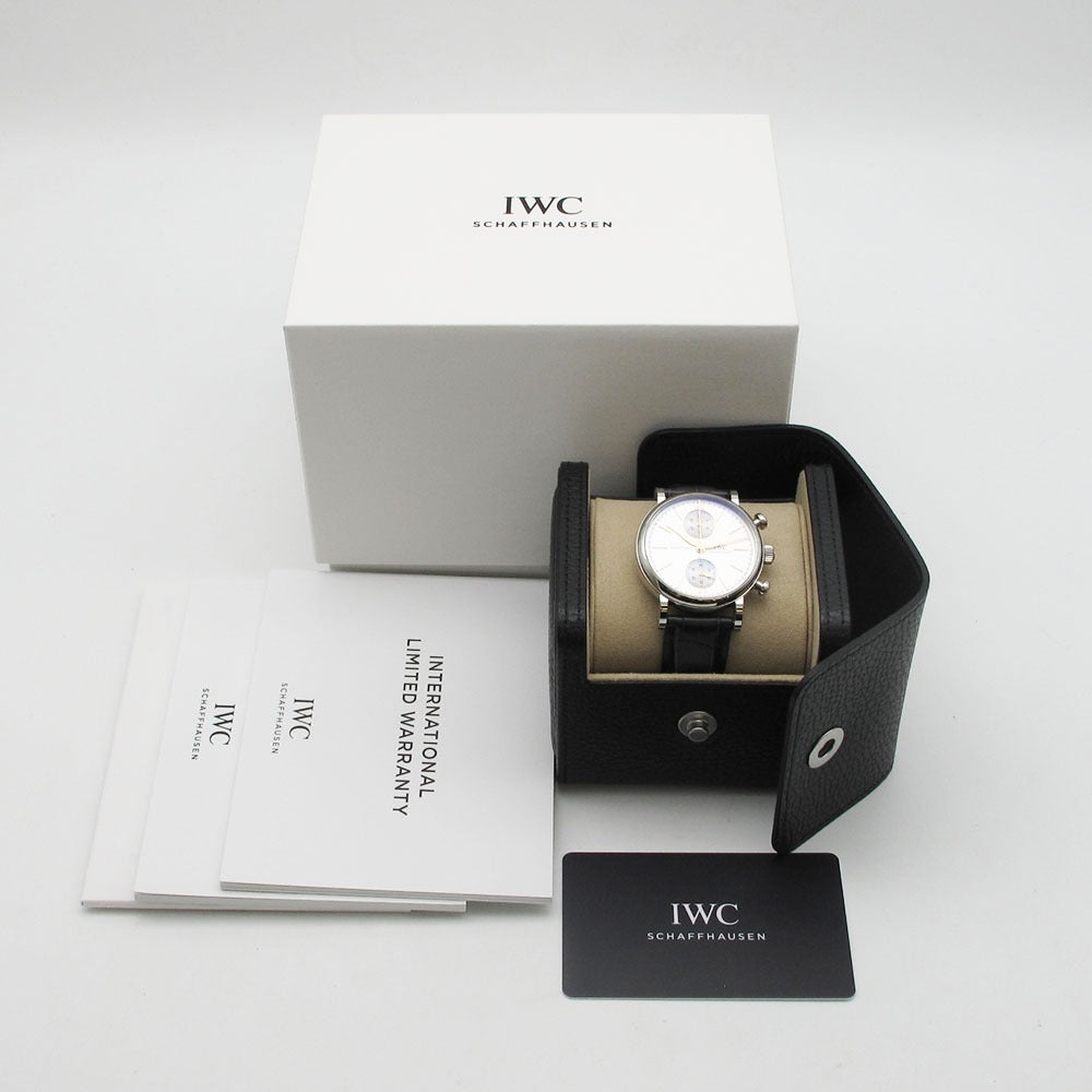 IWC SCHAFFHAUSEN アイダブリューシー シャフハウゼン 腕時計 ポートフィノ クロノグラフ 39 IW391406 自動巻き PORTOFINO 未使用品