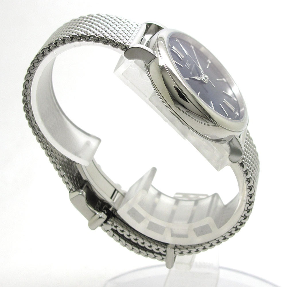 IWC SCHAFFHAUSEN アイダブリューシー シャフハウゼン 腕時計 ポートフィノ オートマティック 34 IW357404 ブルー 12Pダイヤ 自動巻き PORTOFINO 未使用品