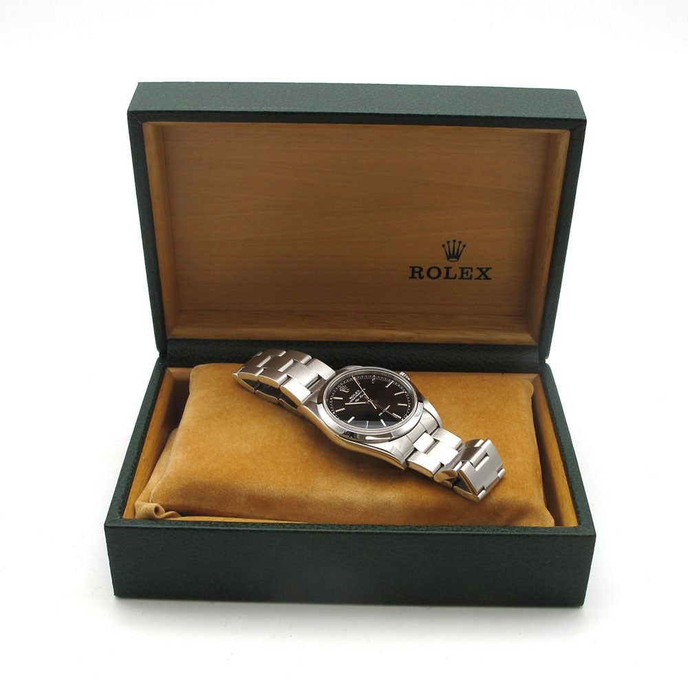 ROLEX ロレックス 腕時計 エアキング Ref.14000M K番 黒文字盤 自動巻き AIR KING