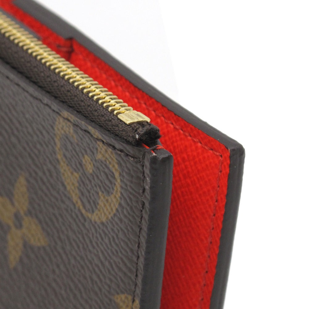 LOUIS VUITTON ルイ・ヴィトン ポルトフォイユ リサ モノグラム トニックオレンジ M82381 二つ折り財布 ミニ コンパクト ウォレット PVC レザー 未使用品
