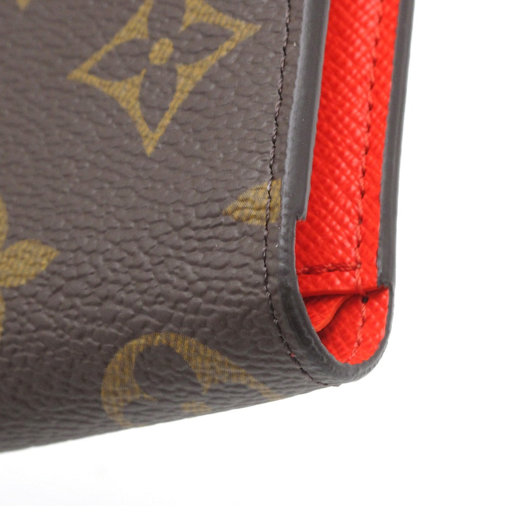 LOUIS VUITTON ルイ・ヴィトン ポルトフォイユ リサ モノグラム トニックオレンジ M82381 二つ折り財布 ミニ コンパクト ウォレット PVC レザー 未使用品