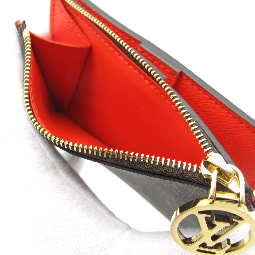 LOUIS VUITTON ルイ・ヴィトン ポルトフォイユ リサ モノグラム トニックオレンジ M82381 二つ折り財布 ミニ コンパクト ウォレット PVC レザー 未使用品