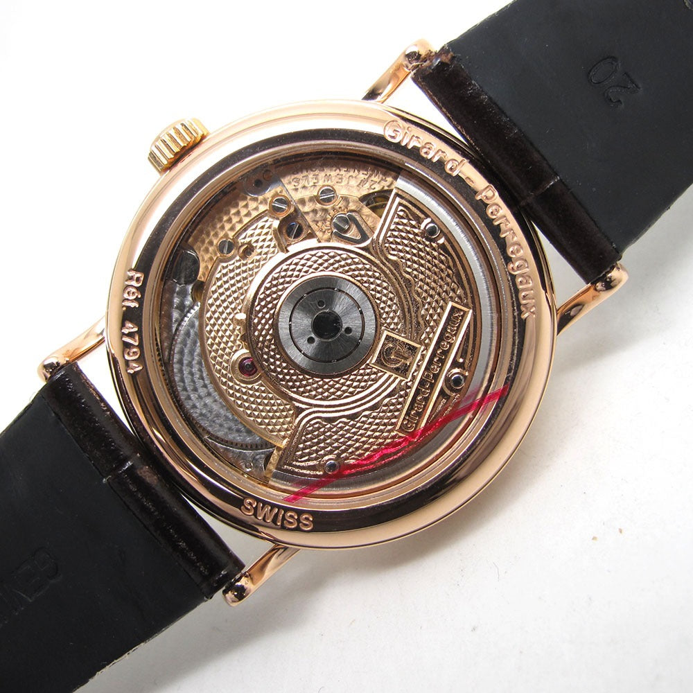 GIRARD PERREGAUX ジラール・ペルゴ 腕時計 GP201 リミテッド Ref.4794 K18PG 200周年記念 自動巻き