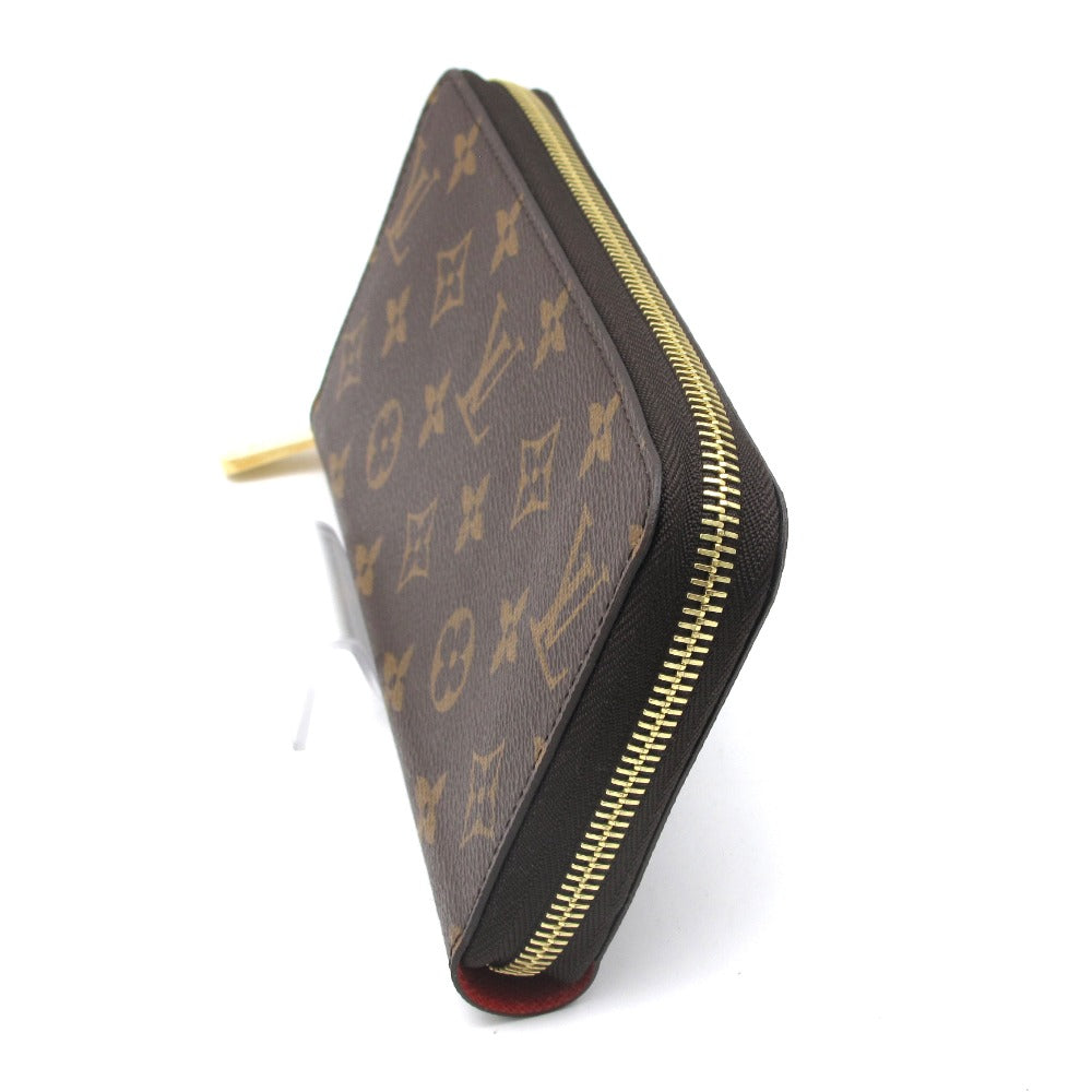 LOUIS VUITTON ルイ・ヴィトン ジッピーウォレット モノグラム コクリコ M41896 ラウンドファスナー 長財布 PVC レザー レディース 未使用品
