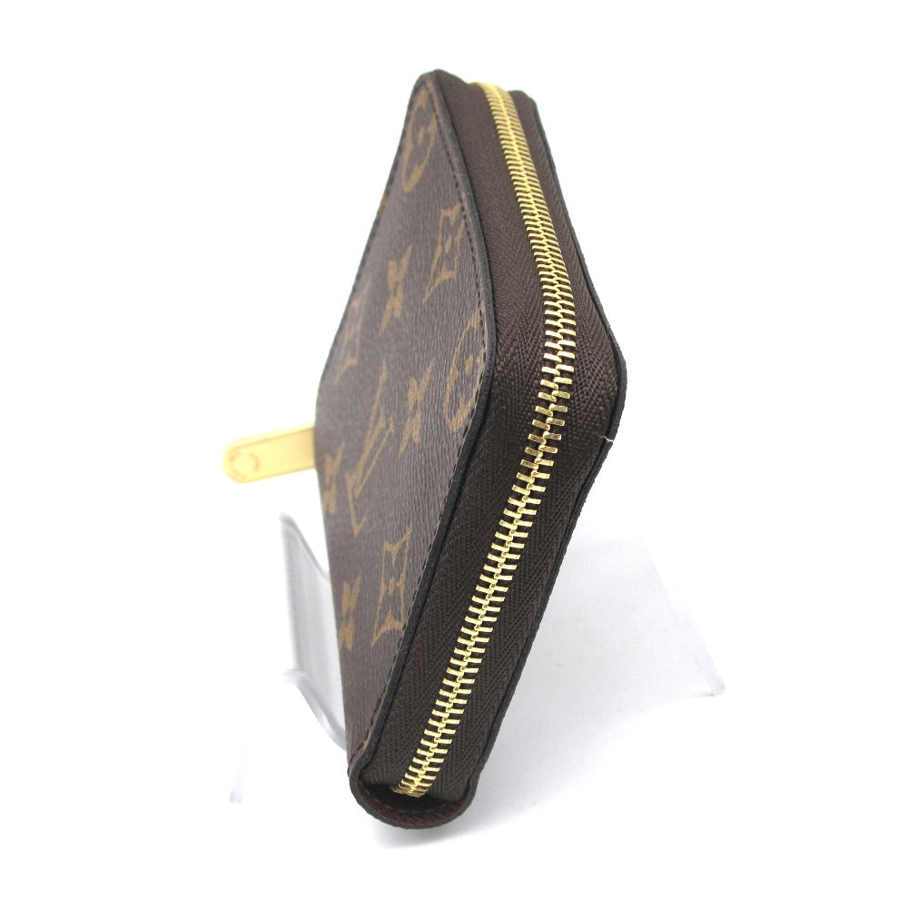 LOUIS VUITTON ルイ・ヴィトン ジッピー コインパース モノグラム M60067 コインケース 小銭入れ カードケース PVC レザー ブラウン レディース メンズ 箱有 未使用品