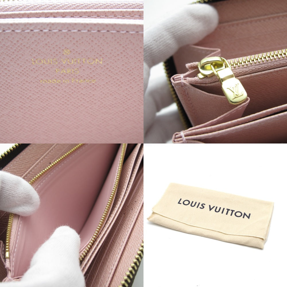 LOUIS VUITTON ルイ・ヴィトン ジッピーウォレット モノグラム ローズバレリーヌ M41894 ラウンドファスナー 長財布 PVC レザー レディース 未使用品