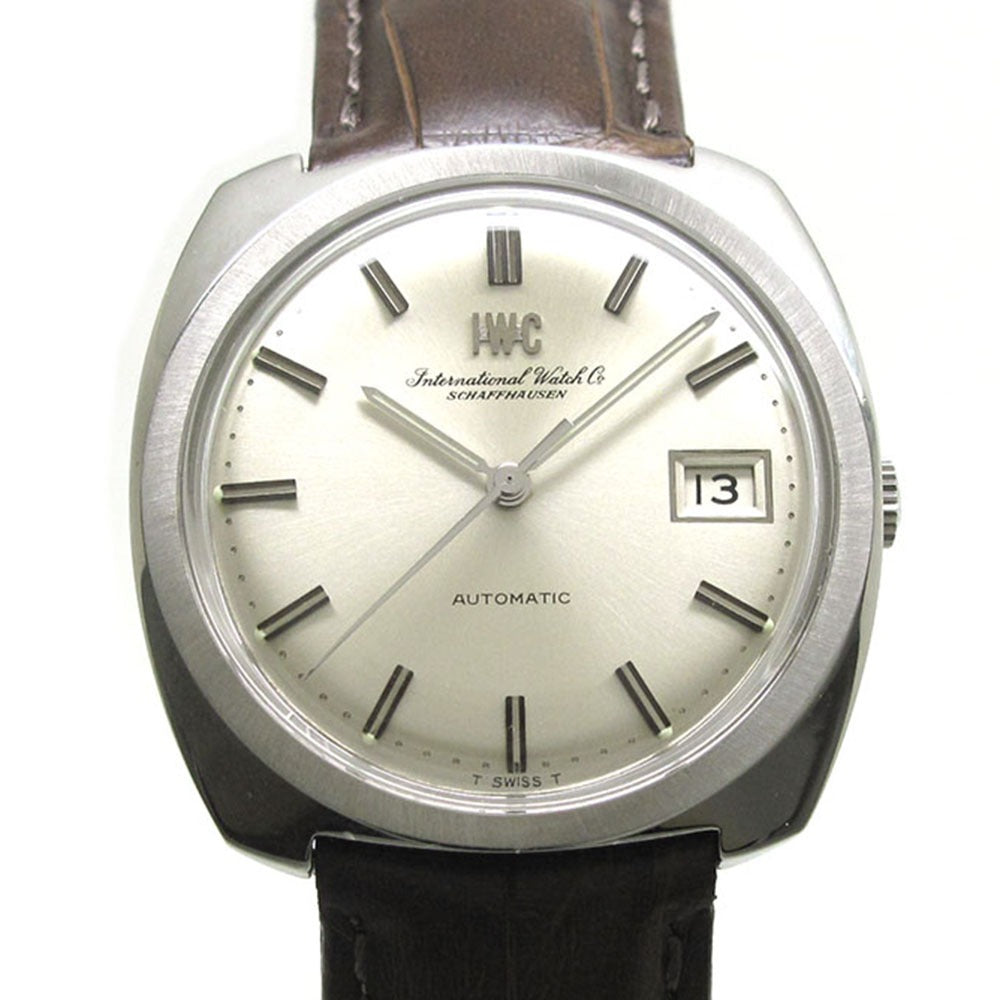 IWC SCHAFFHAUSEN アイダブリューシー シャフハウゼン 腕時計 オールドインター IW814 36mm シルバー文字盤 自動巻き