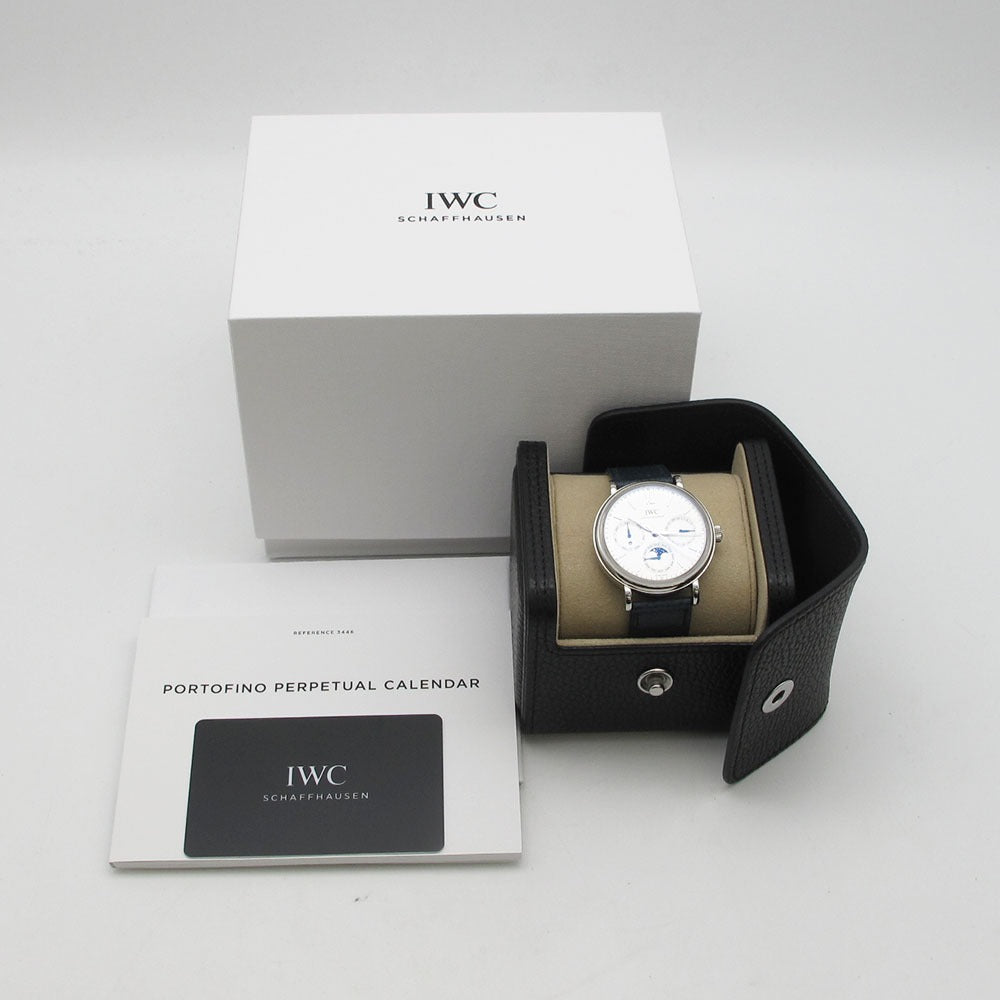 IWC SCHAFFHAUSEN アイダブリューシー シャフハウゼン 腕時計 ポートフィノ パーペチュアルカレンダー IW344601 自動巻き PORTOFINO 未使用品