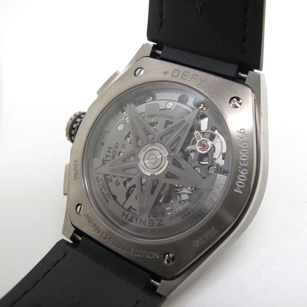 ZENITH ゼニス 腕時計 デファイ エルプリメロ21 日本限定 95.9003.9004/78.R588 自動巻き